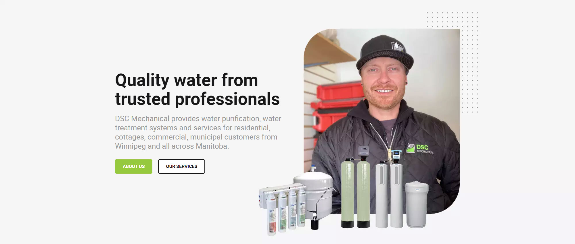 DSC Mechanical Water Treatment and Softeners Winnipeg